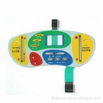 Membrane Switch without Metal Dome, Suitable for Electronic Equipment
